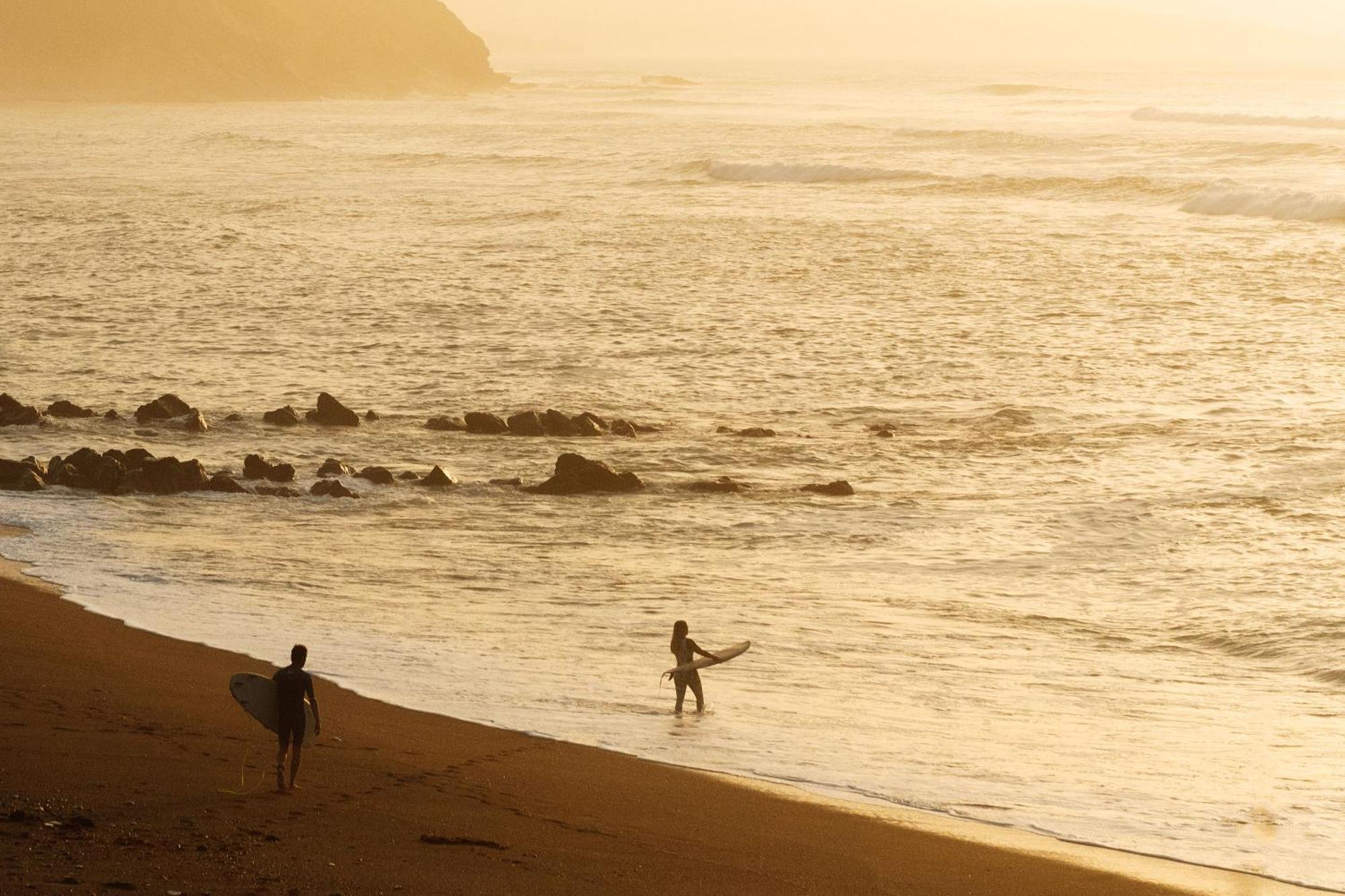 ホテル Aparra Surfcamp カップブルトン エクステリア 写真